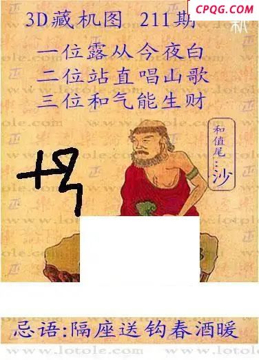 新版藏机25年211期3D图谜