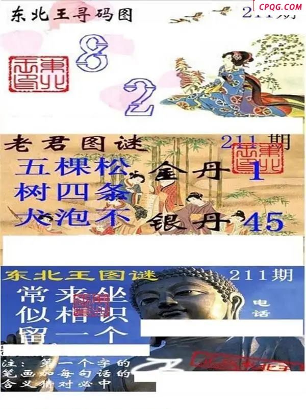 东北王寻码图2025211期3d图谜