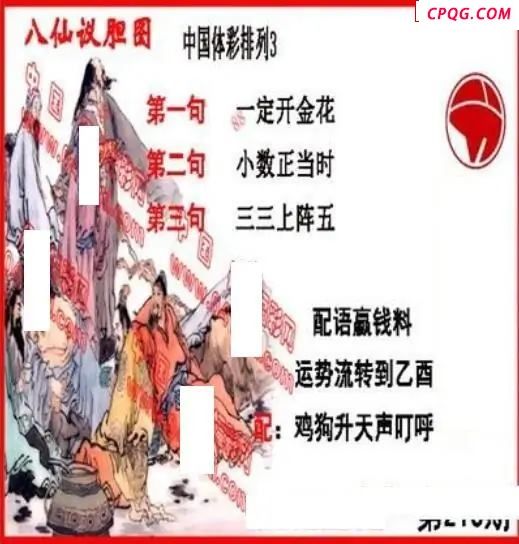 体彩P32025年213期 丹东议胆全图