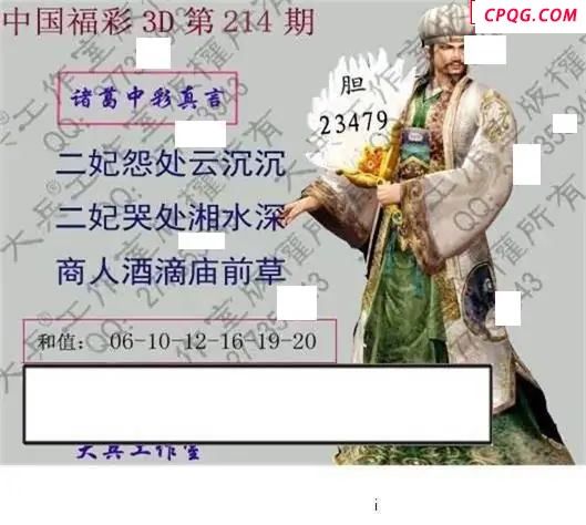 大兵全版2025214期3d图谜