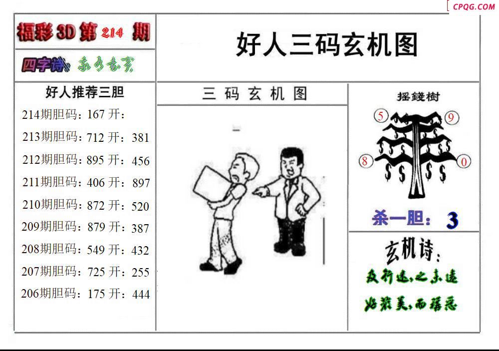 好人玄机图2025214期3d图谜