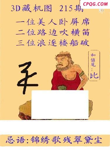 新版藏机25年215期3D图谜