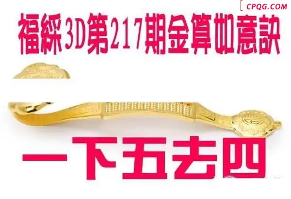 金算如意决2025217期3D图谜
