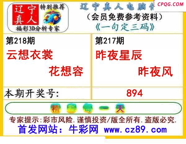 辽宁真人一句定码218期3D图谜