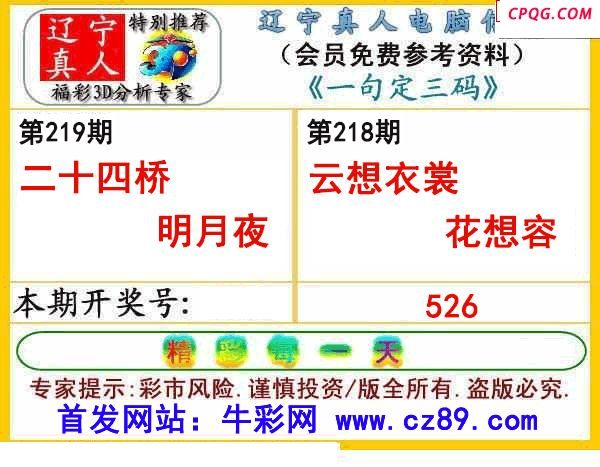 辽宁真人一句定码219期3D图谜