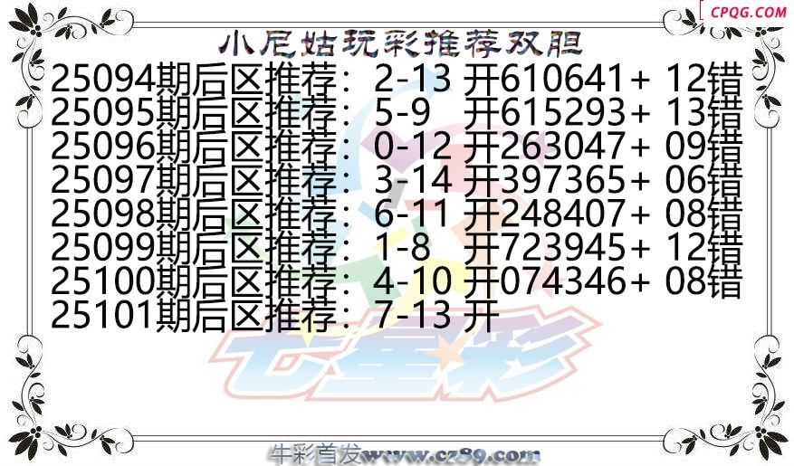 七星彩2025101期小尼姑玩彩双胆图谜