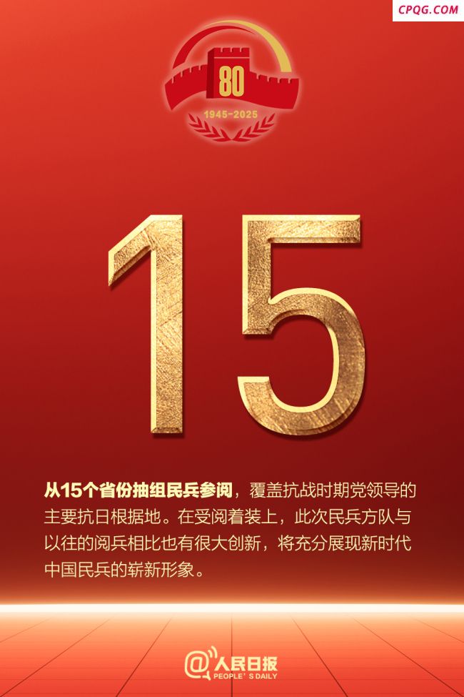 一组数字回顾九三盛大阅兵！
