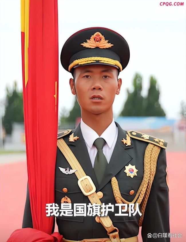 河南小伙担任九三阅兵升旗手 目光所至皆为华夏