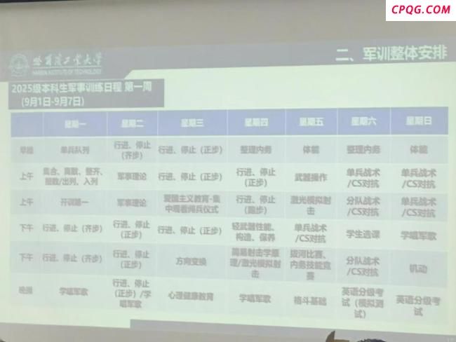 哈工大新生回应军训在野外住帐篷 仅是体验项目