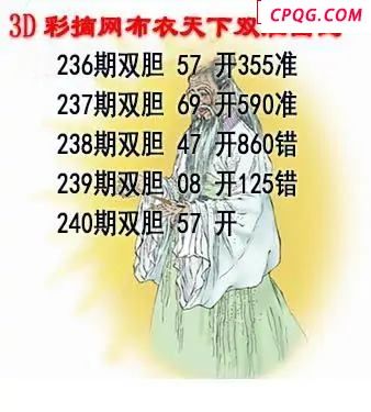 布衣天下2025240期3d图谜