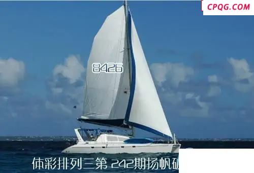 体彩P32025年242期 扬帆破浪图