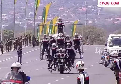 巴西阅兵现场画面来了