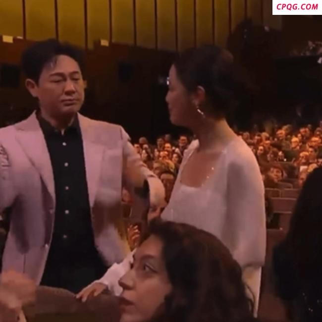 辛芷蕾夺威尼斯影后，张颂文微表情引争议 现场反应成焦点
