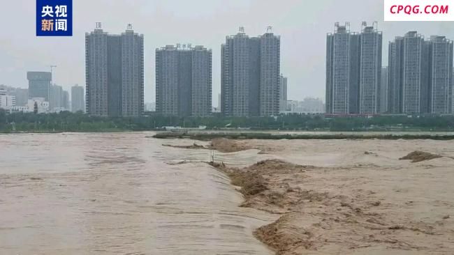 渭河出现2025年1号洪水