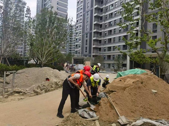 中建东孚苏州公司开展防台防汛应急演练